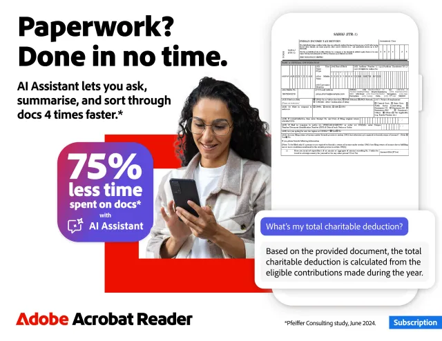 Adobe Acrobat Reader: Edit PDF screenshot 1