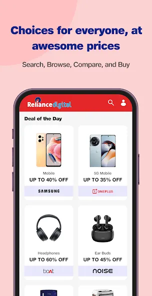Reliance Digital Online Shop screenshot 1