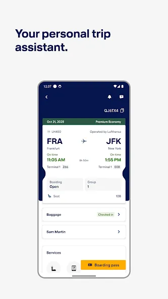 Lufthansa screenshot 4