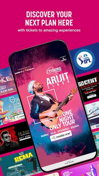 insider.in: Events Near You screenshot 1