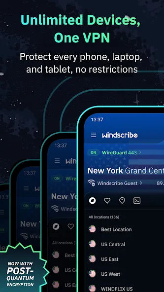 Windscribe: Fast & Secure VPN screenshot 4