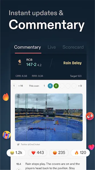 CREX - Just Cricket screenshot 2