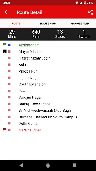 Delhi-NCR Metro screenshot 5