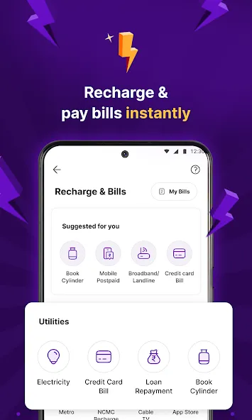 PhonePe UPI, Payment, Recharge screenshot 2