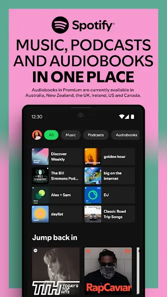 Spotify: Music and Podcasts screenshot 1