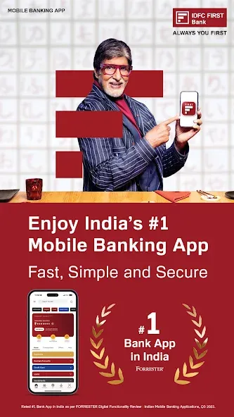 IDFC FIRST Bank: MobileBanking screenshot 1