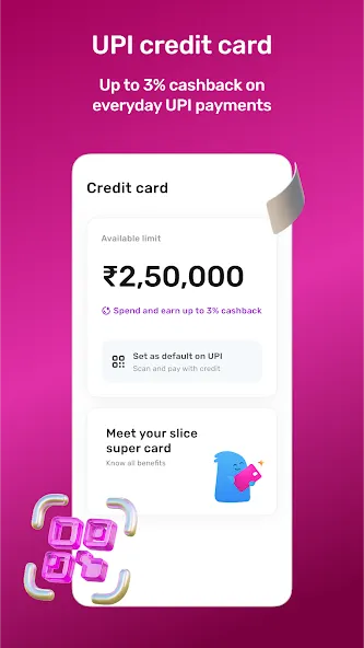 slice: UPI credit card & bank screenshot 1