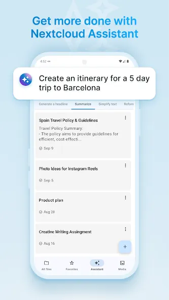 Nextcloud screenshot 4