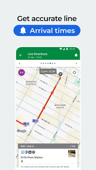 Moovit: Your Transit Tracker screenshot 2