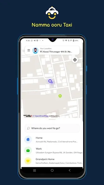 Namma Ooru Taxi - auto & cabs screenshot 1