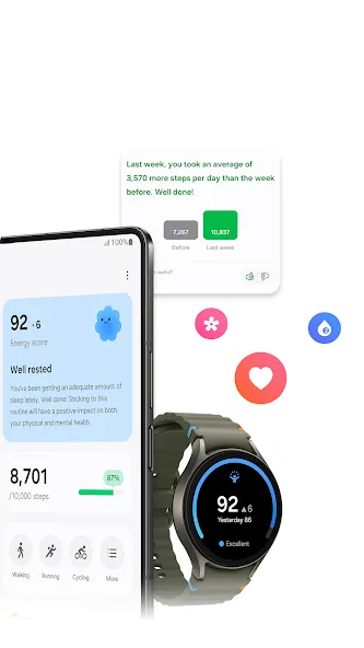 Samsung Health screenshot 2