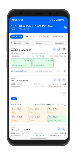 RailOne screenshot 4