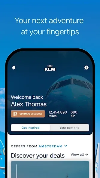 KLM - Book a flight screenshot 1