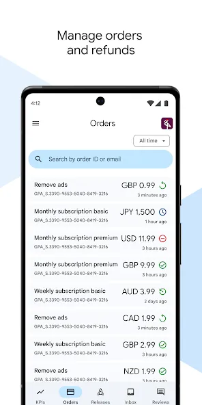 Google Play Console screenshot 5