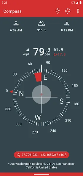 Compass & Altimeter screenshot 3
