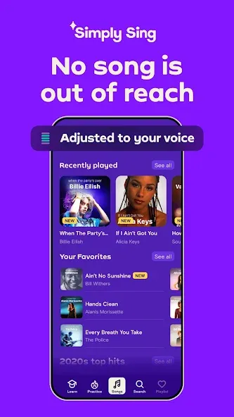 Simply Sing: My Singing App screenshot 1