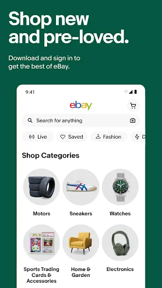 eBay online shopping & selling screenshot 1