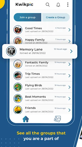 Kwikpic - Smart Photo Sharing screenshot 5