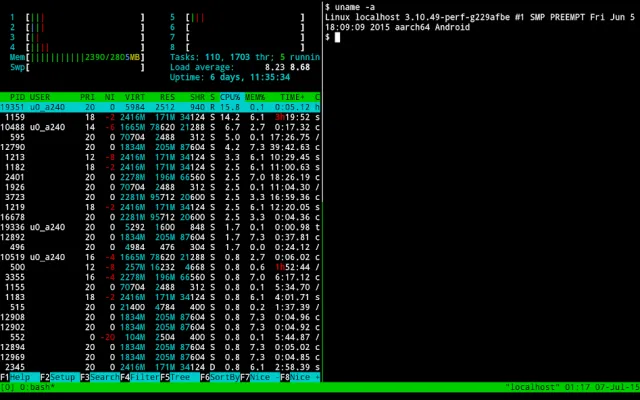 Termux screenshot 5