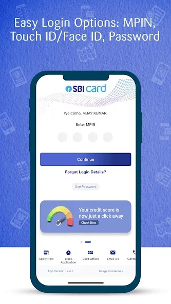 SBI Card: Manage Credit Card screenshot 2