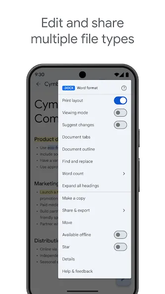 Google Docs screenshot 2