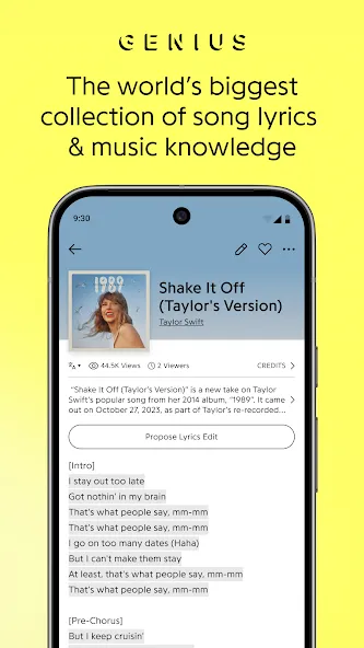 Genius — Song Lyrics Finder screenshot 1