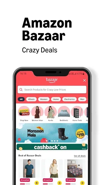 Amazon India Shop, Pay, miniTV screenshot 3