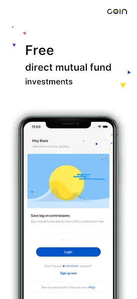 Coin by Zerodha - Mutual funds screenshot 1