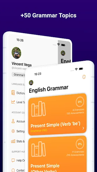 English Grammar PRO screenshot 1