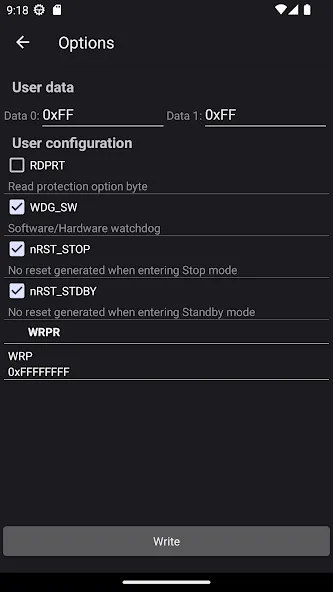 ZFlasher STM32 screenshot 2
