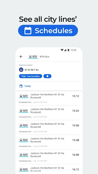 Moovit: Your Transit Tracker screenshot 4