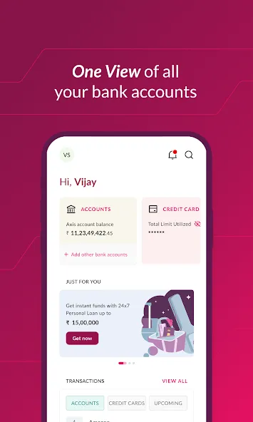 Axis Mobile: Pay, Invest & UPI screenshot 2