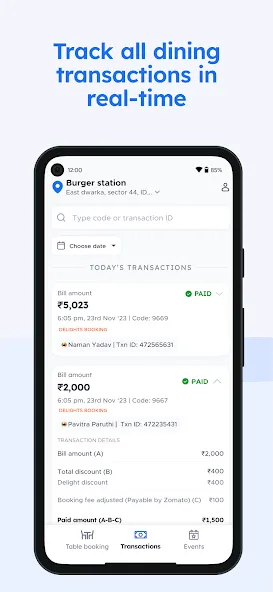 Zomato Dining Partner screenshot 5