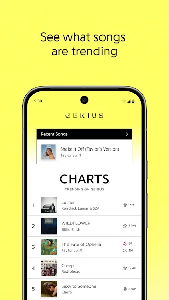 Genius — Song Lyrics Finder screenshot 2
