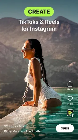 Reels Maker for Instagram BEAT screenshot 1