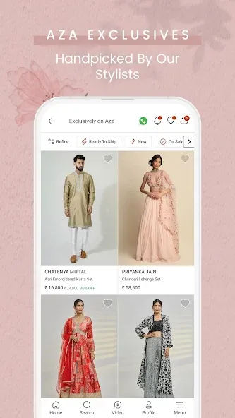 Aza Fashions Designer Clothing screenshot 5