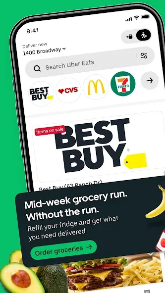 Uber Eats: Food and Grocery screenshot 1