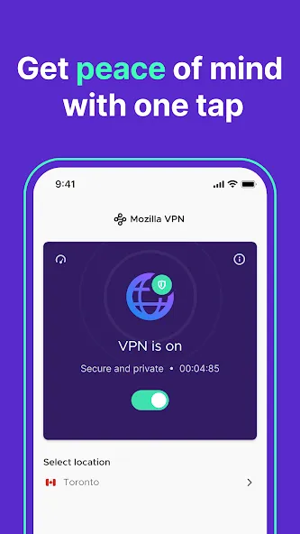 Mozilla VPN - Secure & Private screenshot 3