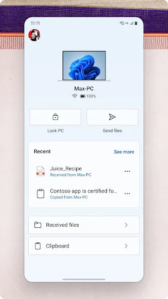 Link to Windows screenshot 1