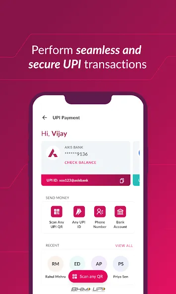 Axis Mobile: Pay, Invest & UPI screenshot 5