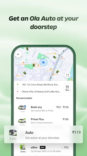 Ola: Book Cab, Auto, Bike Taxi screenshot 2