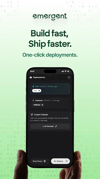 Emergent AI: Vibe Code Apps screenshot 5