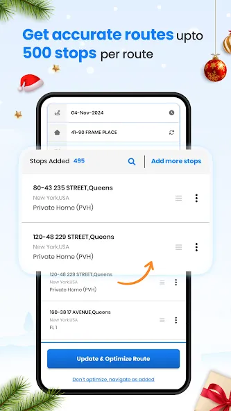 Zeo Fast Multi Stop Route Plan screenshot 5