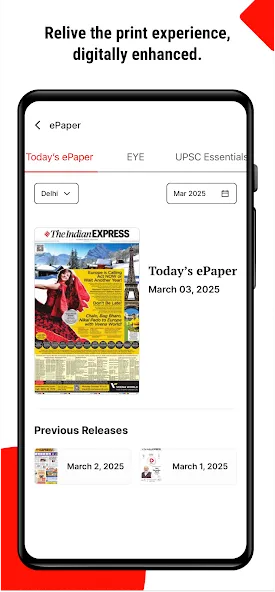 Indian Express: News & Epapers screenshot 5