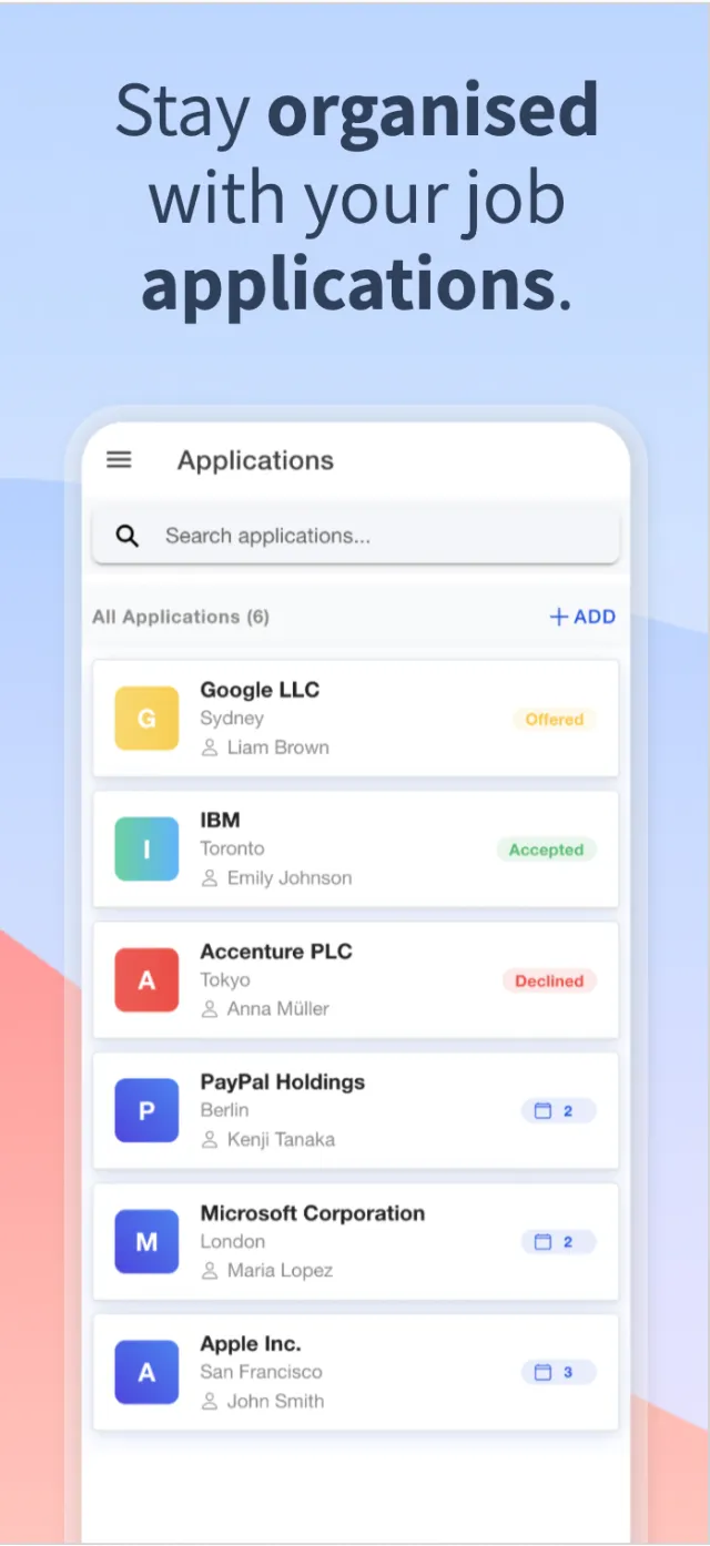 NextStep – Manage Interviews screenshot 2