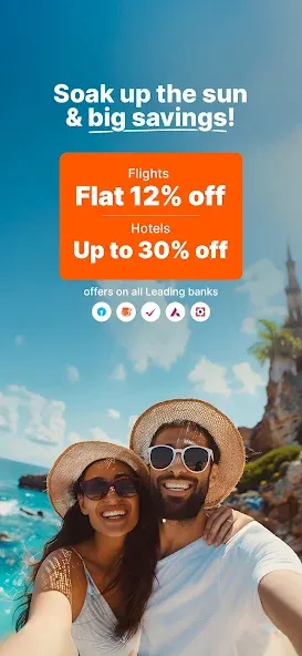 Cleartrip Hotels, Flights, Bus screenshot 1