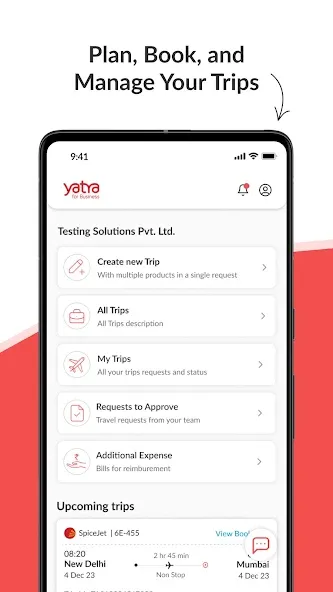 Yatra for Business: Corporate screenshot 3