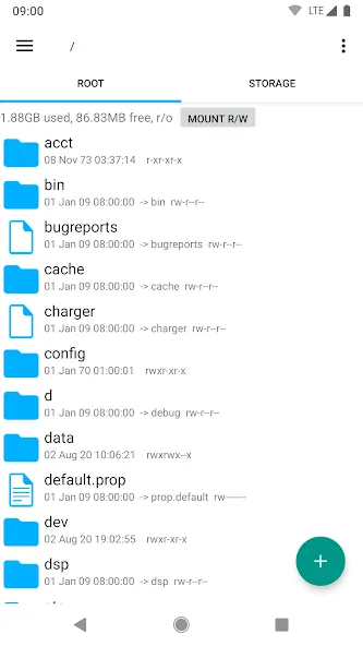 Root Explorer screenshot 1