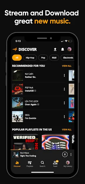 Audiomack: Music Downloader screenshot 1