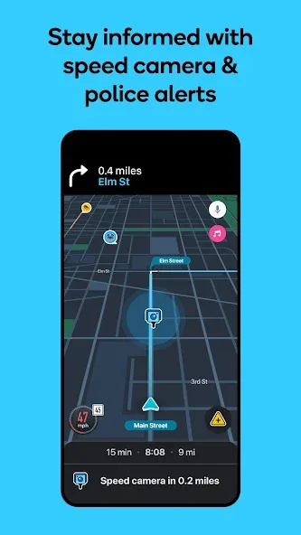Waze Navigation & Live Traffic screenshot 3
